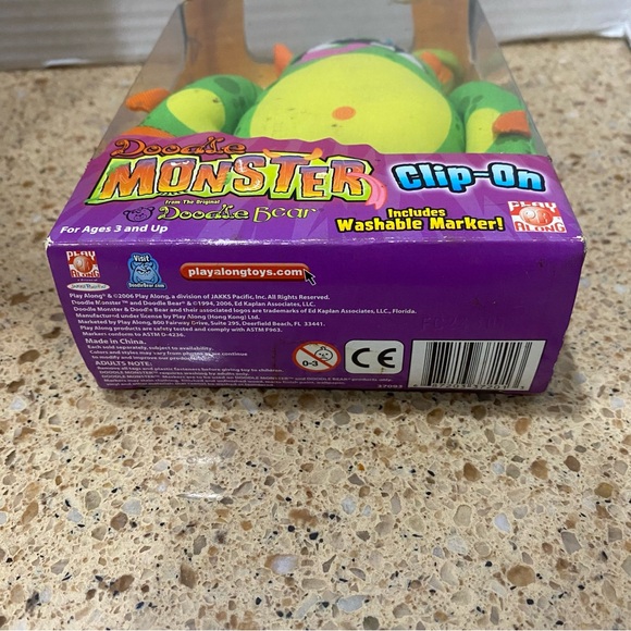 NEW. Doodle Monster Clip On 2006 Play Along JAKKS Pacific - Picture 3 of 3